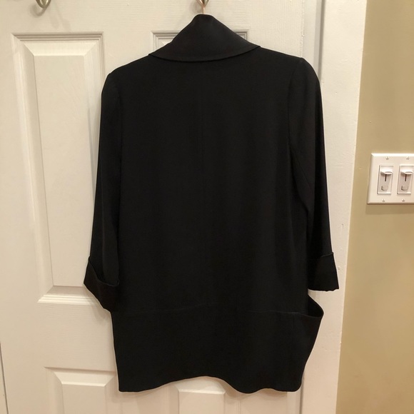 Aritzia Wilfred Chevalier Tuxedo Jacket Black 2 - Picture 3 of 4